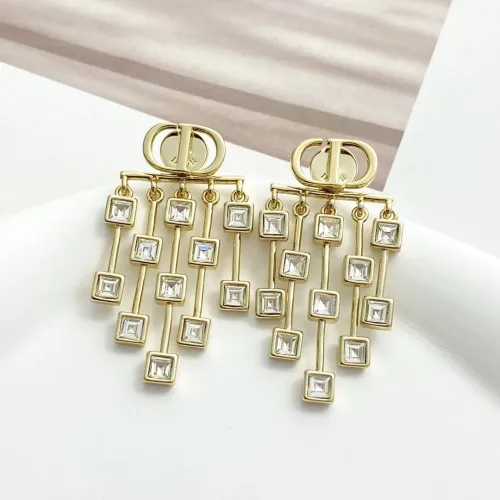 Replica Christian Dior Earrings For Women #1390798 $39.00 USD for Wholesale