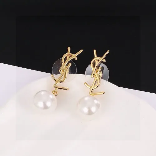 Yves Saint Laurent YSL Earrings For Women #1390812 $25.00 USD, Wholesale Replica Yves Saint Laurent YSL Earrings