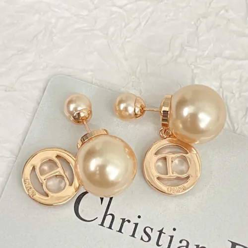 Replica Christian Dior Earrings For Women #1390826 $32.00 USD for Wholesale