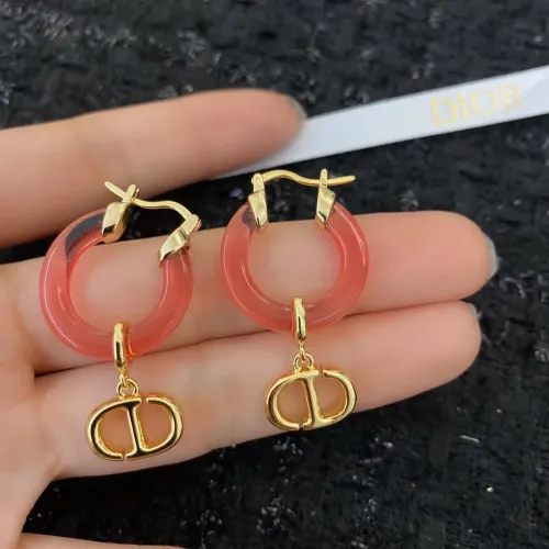 Replica Christian Dior Earrings For Women #1390834 $32.00 USD for Wholesale
