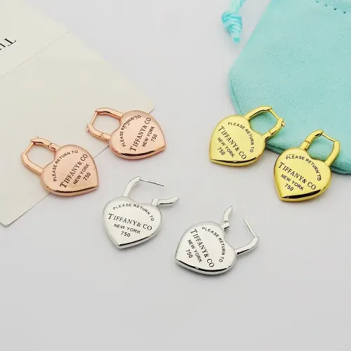 Replica Tiffany Earrings For Women #1390858 $25.00 USD for Wholesale