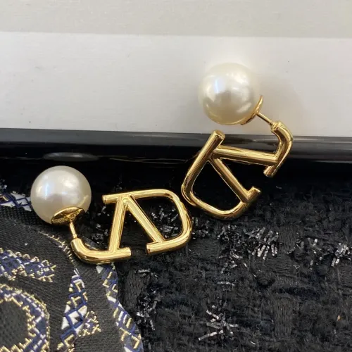 Replica Valentino Earrings For Women #1390862 $34.00 USD for Wholesale