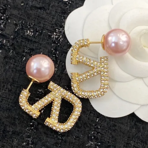 Replica Valentino Earrings For Women #1390864 $40.00 USD for Wholesale