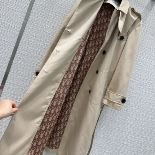 Replica Christian Dior Coats Long Sleeved For Women #1390893 $98.00 USD for Wholesale