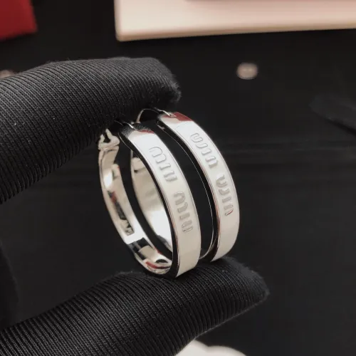 MIU MIU Earrings For Women #1390894 $29.00 USD, Wholesale Replica MIU MIU Earrings