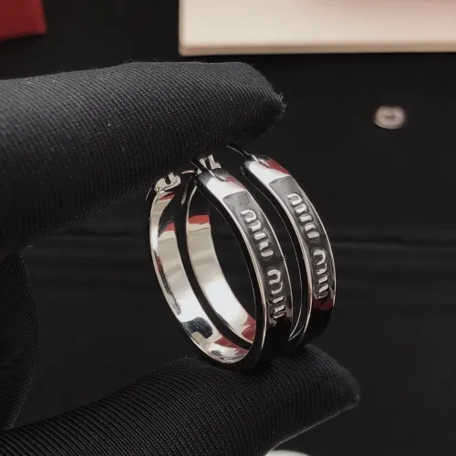 MIU MIU Earrings For Women #1390896 $29.00 USD, Wholesale Replica MIU MIU Earrings