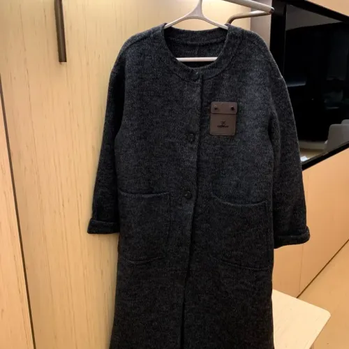 Louis Vuitton LV Coats Long Sleeved For Women #1390906 $140.00 USD, Wholesale Replica Louis Vuitton LV Coats