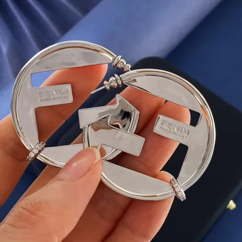 Fendi Earrings For Women #1390932 $32.00 USD, Wholesale Replica Fendi Earrings