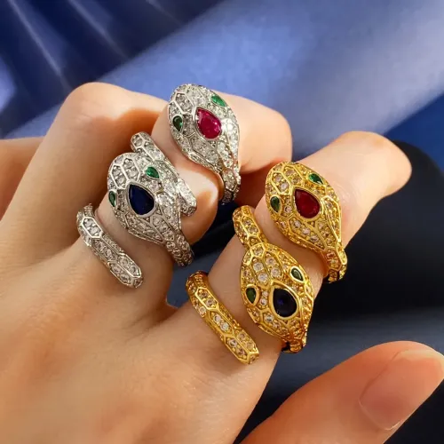 Replica Bvlgari Rings For Women #1390936 $29.00 USD for Wholesale