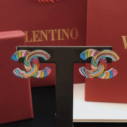 Replica Chanel Earrings For Women #1390960 $29.00 USD for Wholesale