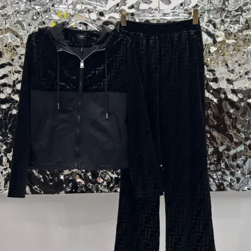 Fendi Tracksuits Long Sleeved For Women #1390965 $105.00 USD, Wholesale Replica Fendi Tracksuits