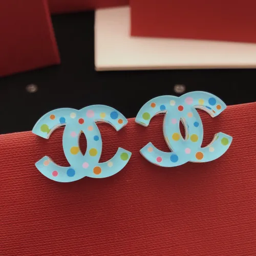 Replica Chanel Earrings For Women #1390968 $29.00 USD for Wholesale