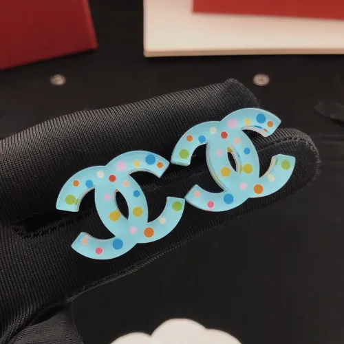 Replica Chanel Earrings For Women #1390968 $29.00 USD for Wholesale