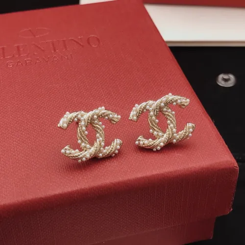 Replica Chanel Earrings For Women #1390970 $27.00 USD for Wholesale