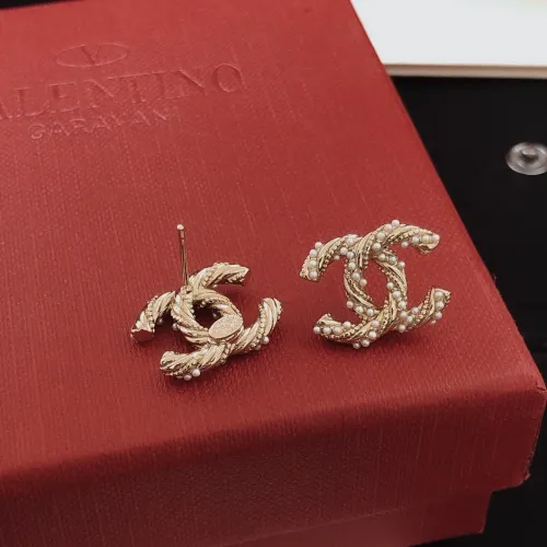 Replica Chanel Earrings For Women #1390970 $27.00 USD for Wholesale
