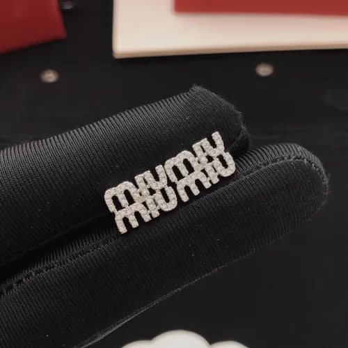 Replica MIU MIU Earrings For Women #1390971 $29.00 USD for Wholesale