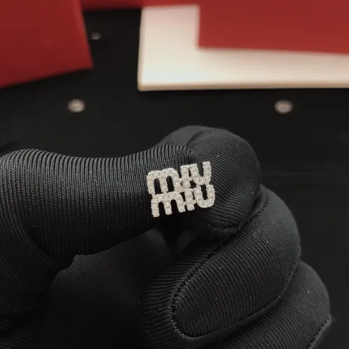 Replica MIU MIU Earrings For Women #1390971 $29.00 USD for Wholesale