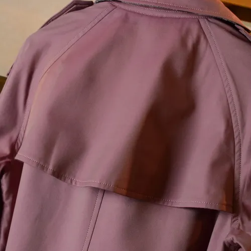 Replica Burberry Trench Coat Long Sleeved For Women #1391047 $172.00 USD for Wholesale