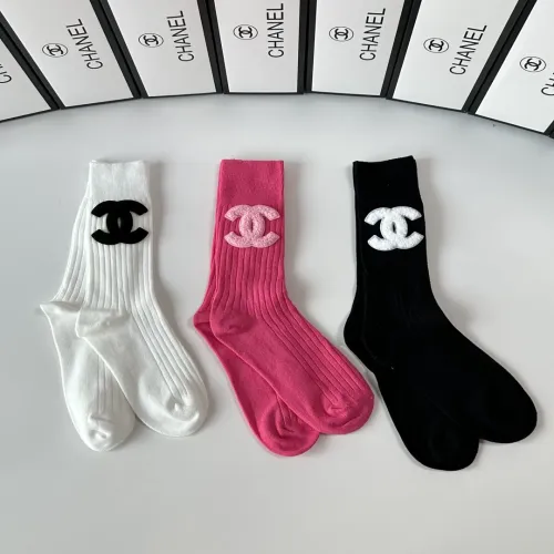 Chanel Socks #1391078 $32.00 USD, Wholesale Replica Chanel Socks