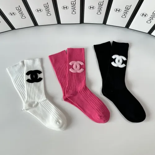 Replica Chanel Socks #1391078 $32.00 USD for Wholesale