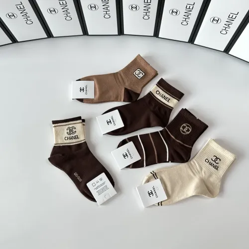 Replica Chanel Socks #1391080 $27.00 USD for Wholesale