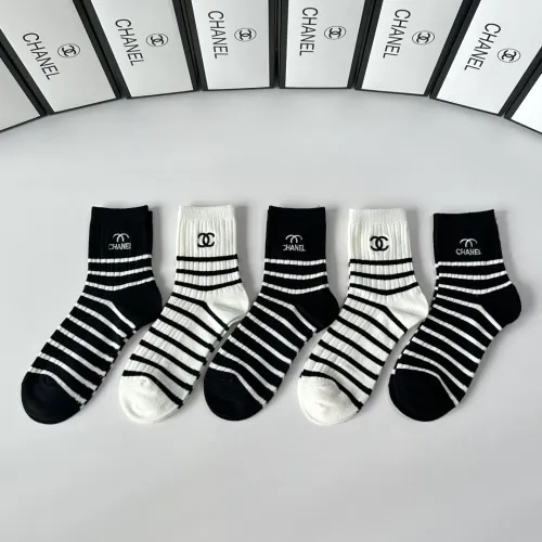 Replica Chanel Socks #1391081 $29.00 USD for Wholesale