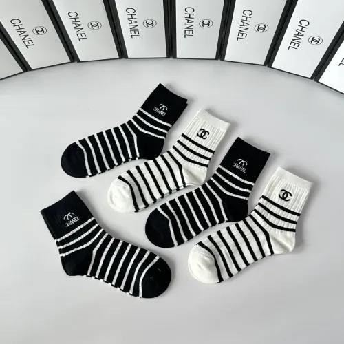 Replica Chanel Socks #1391081 $29.00 USD for Wholesale