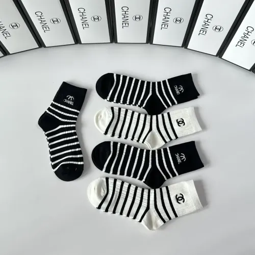 Replica Chanel Socks #1391081 $29.00 USD for Wholesale