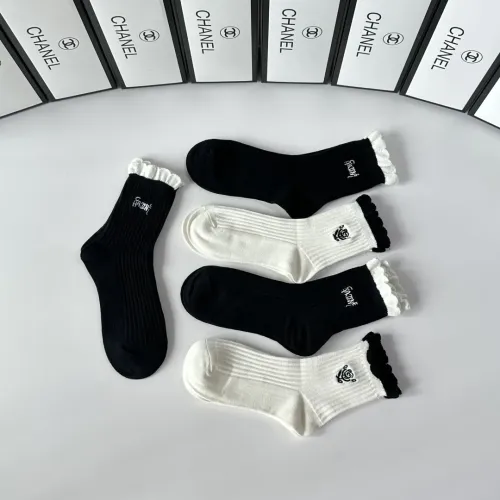 Replica Chanel Socks #1391083 $29.00 USD for Wholesale
