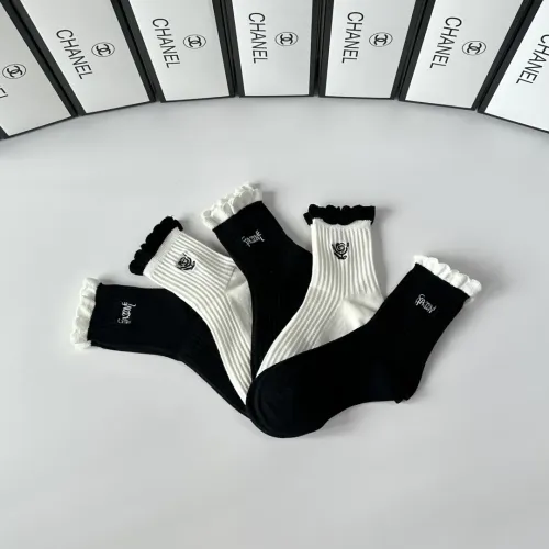 Replica Chanel Socks #1391083 $29.00 USD for Wholesale
