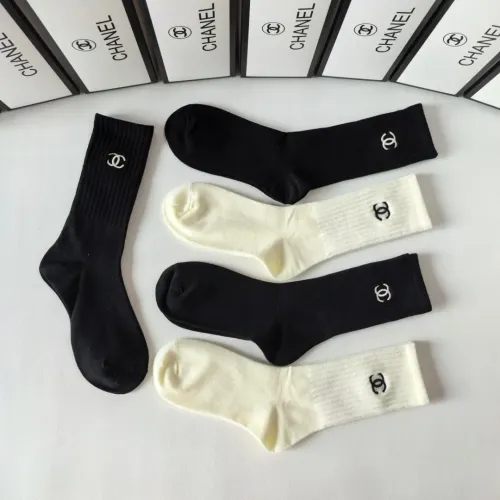 Replica Chanel Socks #1391084 $29.00 USD for Wholesale