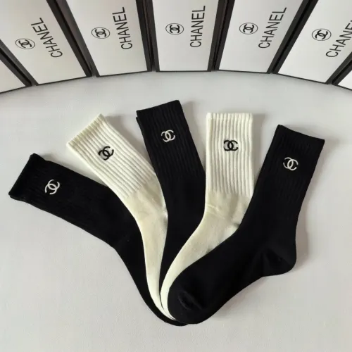 Replica Chanel Socks #1391084 $29.00 USD for Wholesale