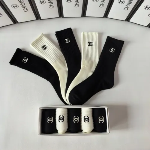 Replica Chanel Socks #1391084 $29.00 USD for Wholesale