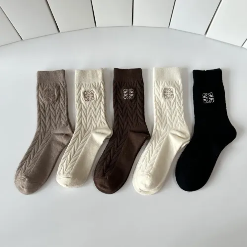 Replica LOEWE Socks #1391092 $29.00 USD for Wholesale