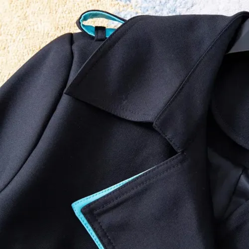 Replica Burberry Trench Coat Long Sleeved For Women #1391097 $132.00 USD for Wholesale