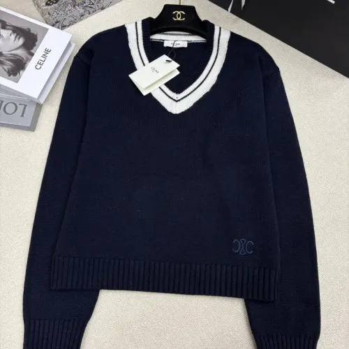 Celine Sweaters Long Sleeved For Women #1391103 $100.00 USD, Wholesale Replica Celine Sweaters