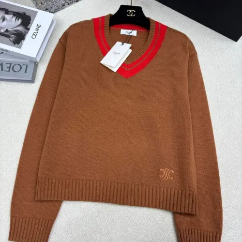 Celine Sweaters Long Sleeved For Women #1391104 $100.00 USD, Wholesale Replica Celine Sweaters