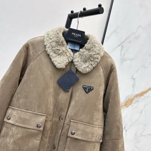 Replica Prada Jackets Long Sleeved For Women #1391136 $162.00 USD for Wholesale