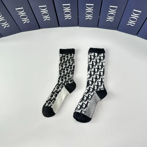 Replica Christian Dior Socks #1391137 $29.00 USD for Wholesale