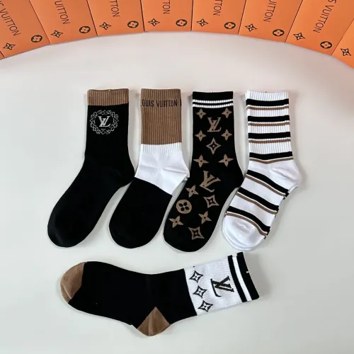 Replica Louis Vuitton LV Socks #1391151 $29.00 USD for Wholesale