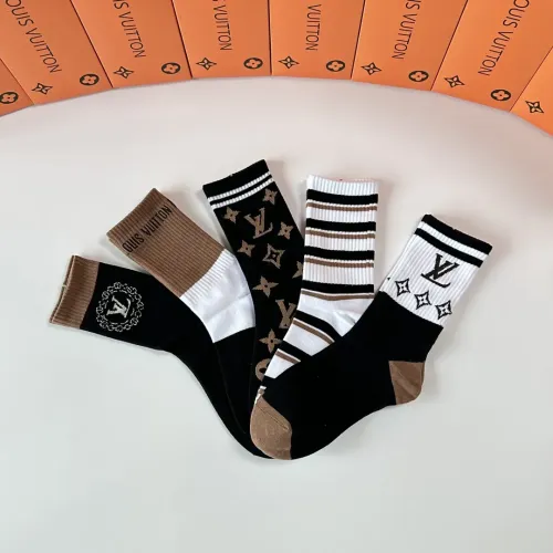 Replica Louis Vuitton LV Socks #1391151 $29.00 USD for Wholesale
