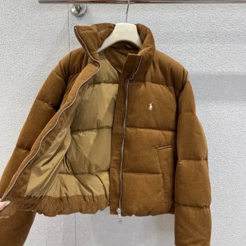 Replica Ralph Lauren Polo Down Feather Coat Long Sleeved For Women #1391155 $182.00 USD for Wholesale