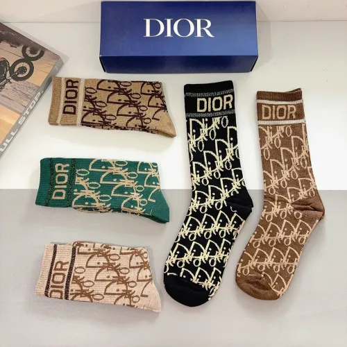 Replica Christian Dior Socks #1391159 $29.00 USD for Wholesale