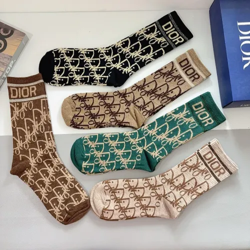 Replica Christian Dior Socks #1391159 $29.00 USD for Wholesale