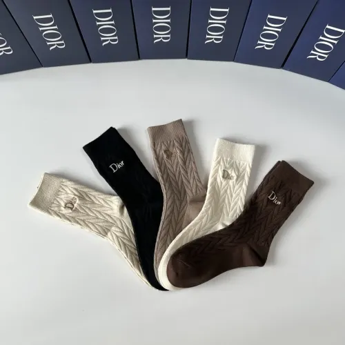 Replica Christian Dior Socks #1391161 $29.00 USD for Wholesale