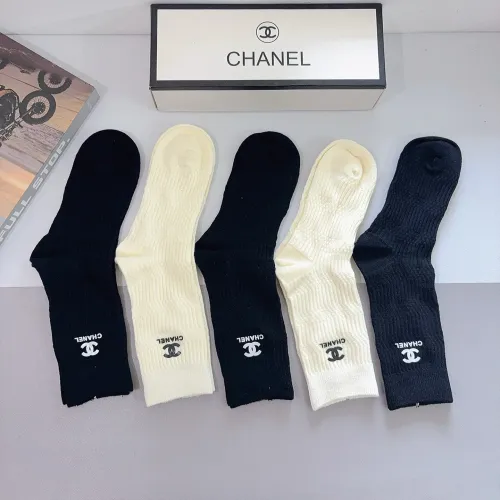 Replica Chanel Socks #1391163 $32.00 USD for Wholesale