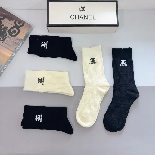 Replica Chanel Socks #1391163 $32.00 USD for Wholesale