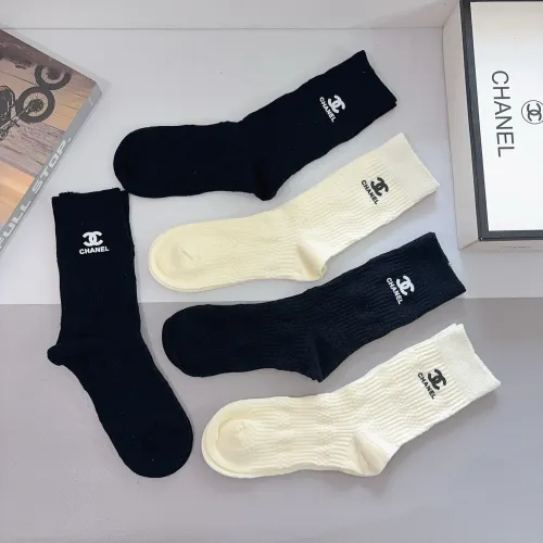 Replica Chanel Socks #1391163 $32.00 USD for Wholesale