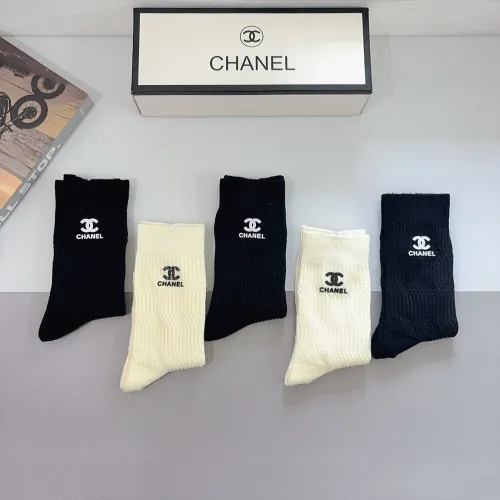 Replica Chanel Socks #1391163 $32.00 USD for Wholesale