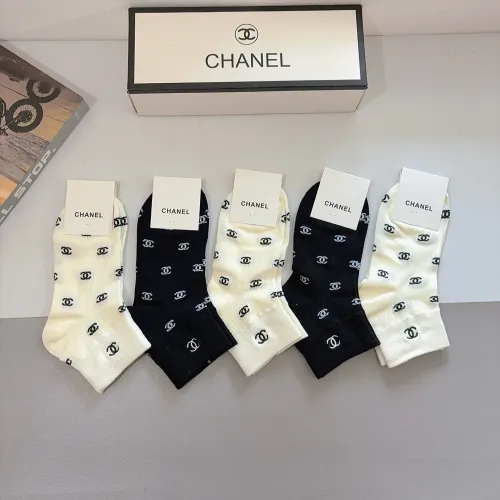 Replica Chanel Socks #1391164 $29.00 USD for Wholesale